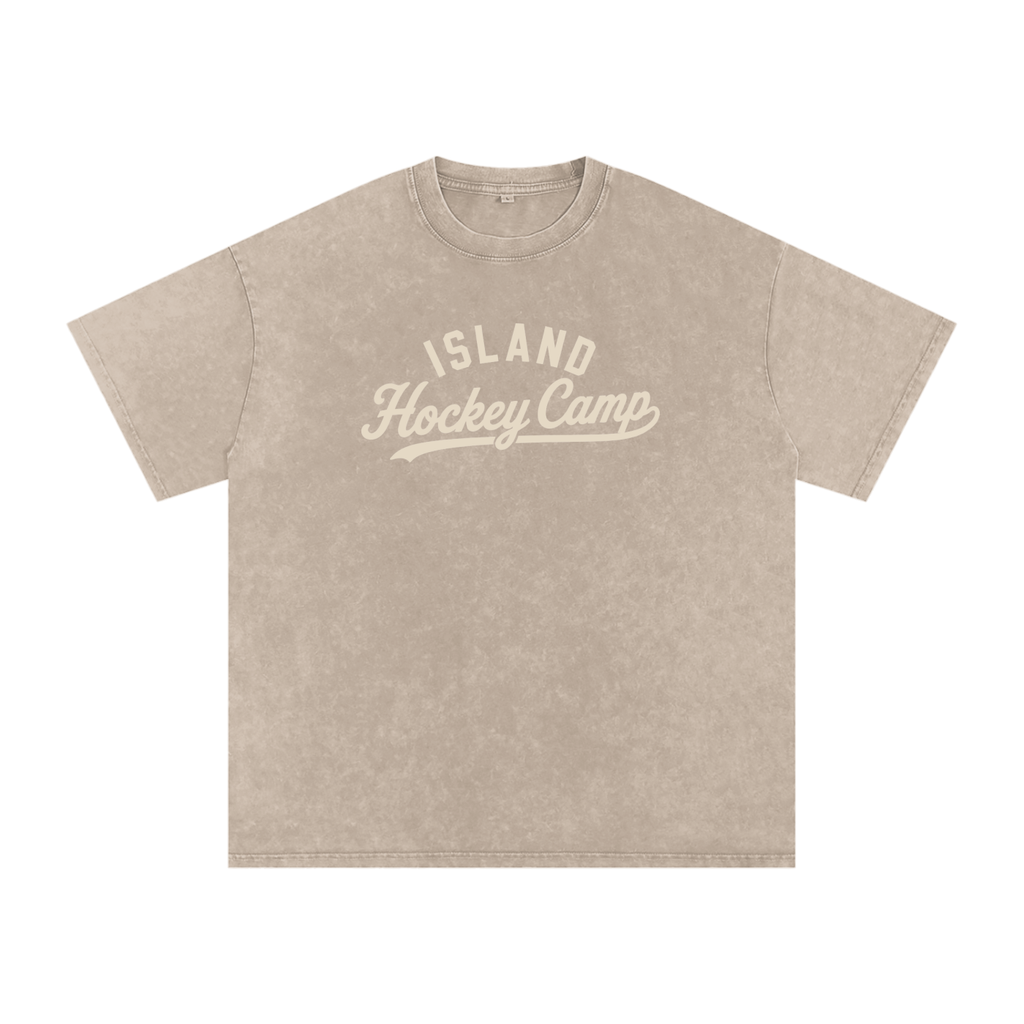 Adult Snow Washed Oversized Cotton T-Shirt